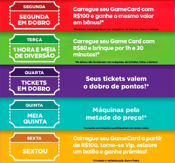 Promoção de Segunda a Sexta